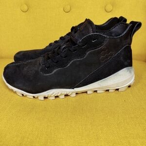 VivoBarefoot Womens Obsidian Novus Mid Barefoot Hiking Boots Shoes Black Size 7